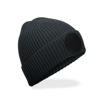 Circular Fashion Patch Beanie