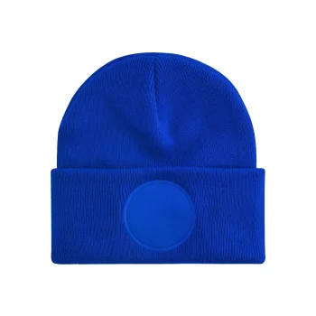 Circular Patch Beanie