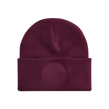 Circular Patch Beanie