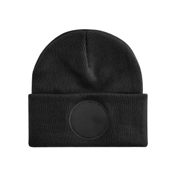 Circular Patch Beanie