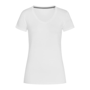 Maglietta t-shirt da donna personalizzata con logo  - Claire V-Neck