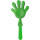 Manina Clap-Clap personalizzabile Impression in polipropilene ergonomico resistente