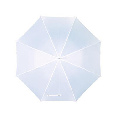Ombrello automatico con struttura in metallo e manico curvo ergonomico