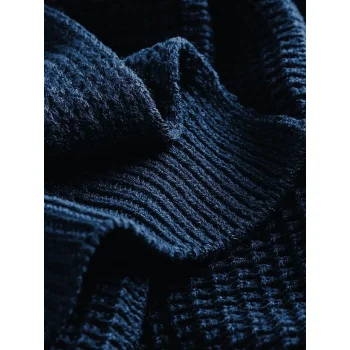 Classic Waffle Knit Scarf