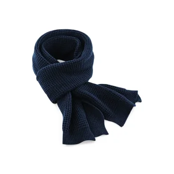 Classic Waffle Knit Scarf