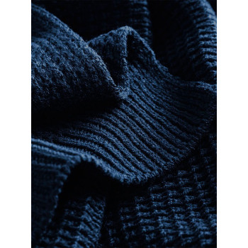 Classic Waffle Knit Scarf