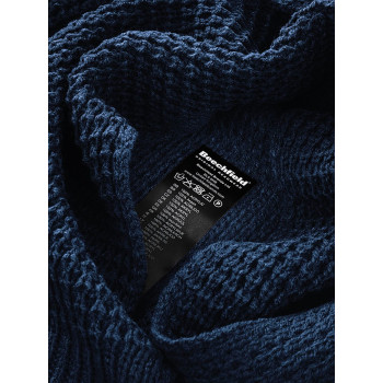 Classic Waffle Knit Scarf