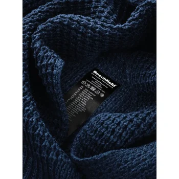 Classic Waffle Knit Scarf