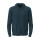 Classic Zip Hoodie Unisex in cotone e poliestere con cerniera coperta e cappuccio doppio