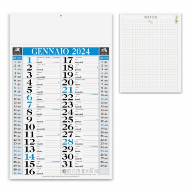 Calendari olandesi personalizzati con logo - CLASSIC