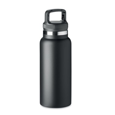 Borraccia termica personalizzabile 970 ml in acciaio inox con gancio integrato