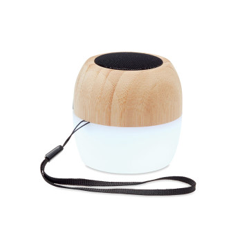 Speaker altoparlante personalizzato con logo - CLEVELAND - Spaker in bamboo 5.0