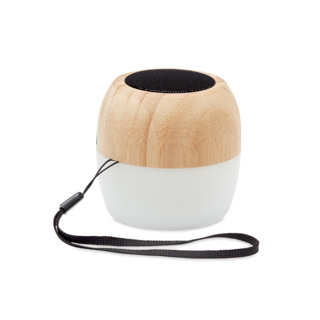 Speaker altoparlante personalizzato con logo - CLEVELAND - Spaker in bamboo 5.0