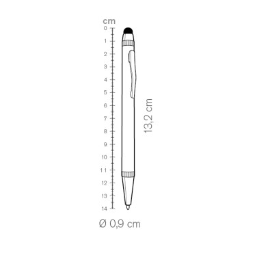 Penna in metallo personalizzata con logo - CLICK