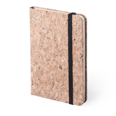 Block notes personalizzabile copertina soft touch con sughero naturale