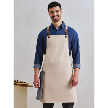 Clip & Clasp' Cross-Back Bib Apron