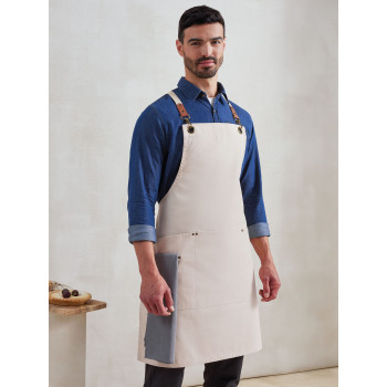 Clip & Clasp' Cross-Back Bib Apron