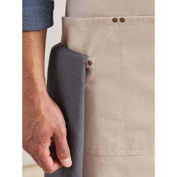Clip & Clasp' Cross-Back Bib Apron