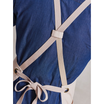 Clip & Clasp' Cross-Back Bib Apron
