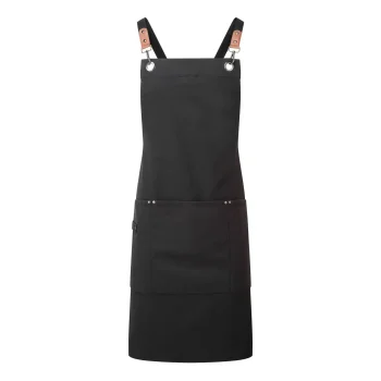 Clip & Clasp' Cross-Back Bib Apron