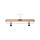 Appendiabiti personalizzabile con clip in legno daiber resistente naturale