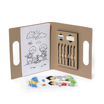 Giochi da Colorare personalizzati per Bambini - Clumber