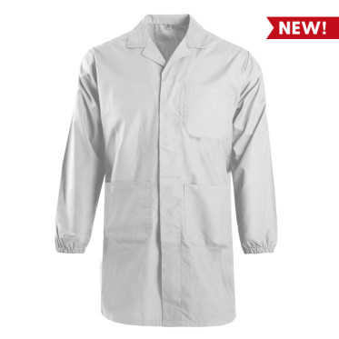 Camice multiuso personalizzabile con tasche e chiusura a bottoni