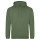 Felpa con cappuccio personalizzabile Just Hoods cotone e poliestere