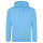 Felpa con cappuccio personalizzabile Just Hoods cotone e poliestere