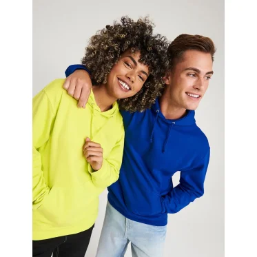 Felpa con cappuccio personalizzabile Just Hoods cotone e poliestere