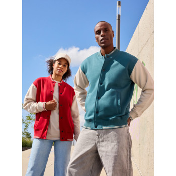 felpe uomo personalizzate - College-Jacket UNISEX