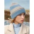 Colour Block Beanie personalizzabile Beechfield a strisce soft-touch