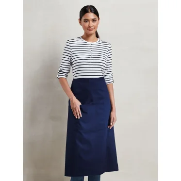 Grembiule lungo personalizzabile Premier robusto con tasca frontale e taschino penna