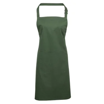 Colours Bib Apron With Pocket