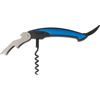 Apribottiglie personalizzati con logo - Coltello da sommelier Rosaura | Inox | Cavatappi a 5 anelli