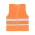 Gilet personalizzabile Korntex alta visibilità con rete traspirante