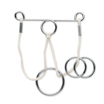 CONNECTION - Set di 2 rompicapo in metallo