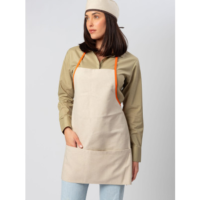 Contrast Apron