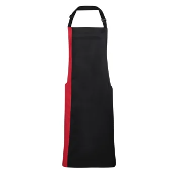 Abbigliamento da Lavoro Personalizzato con Logo - Contrast Bib Apron