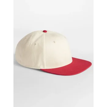 Contrast Flat Peak 6 Panel Cap