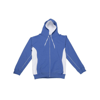 felpe uomo personalizzate - Contrast Hooded Sweat Full Zip