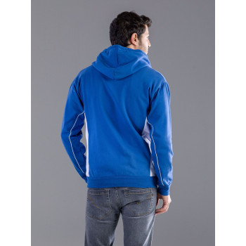 felpe uomo personalizzate - Contrast Hooded Sweat Full Zip