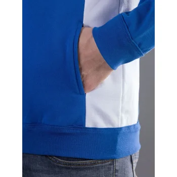 Contrast Hooded Sweat Full Zip