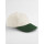 Cappellino Contrast Peak Leisure Cap in twill di cotone spazzolato con visiera semi-curva