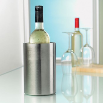 Articoli vino personalizzati con logo - COOLIO - Cilindro porta bottiglie