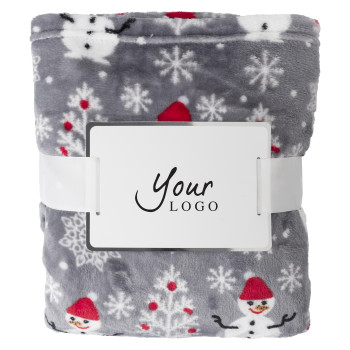 coperte natalizie personalizzate - Coperta effetto flanella (260 g/m2), 100% poliestere Michelle