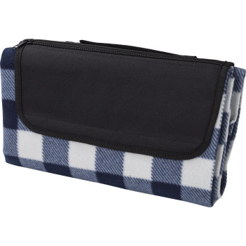 gadget ecologici con logo - Coperta in pile polare pieghevole gr/m² 150 in rPET Vesper
