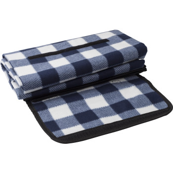 gadget ecologici con logo - Coperta in pile polare pieghevole gr/m² 150 in rPET Vesper