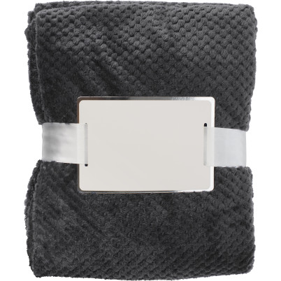 Coperta Nikolai | Pile flanella 230 g/m² | Motivo a nido d'ape