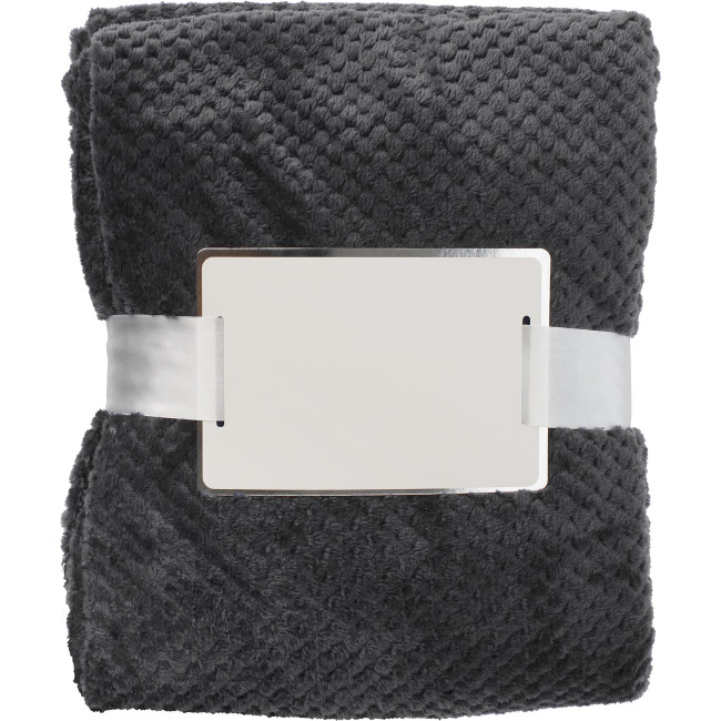 Coperta Nikolai | Pile flanella 230 g/m² | Motivo a nido d'ape